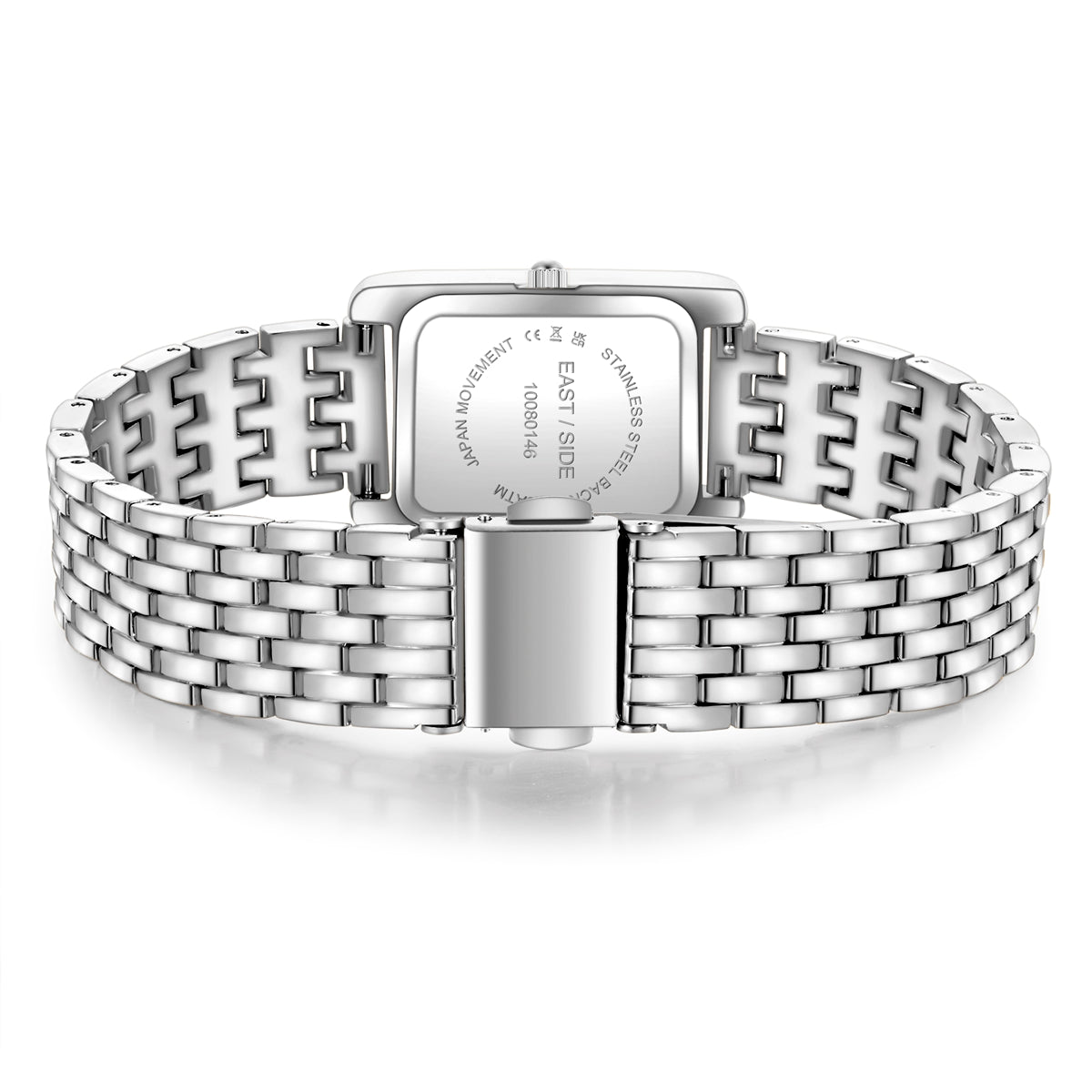 Damen Quarzuhr silber Metall-Legierung silber