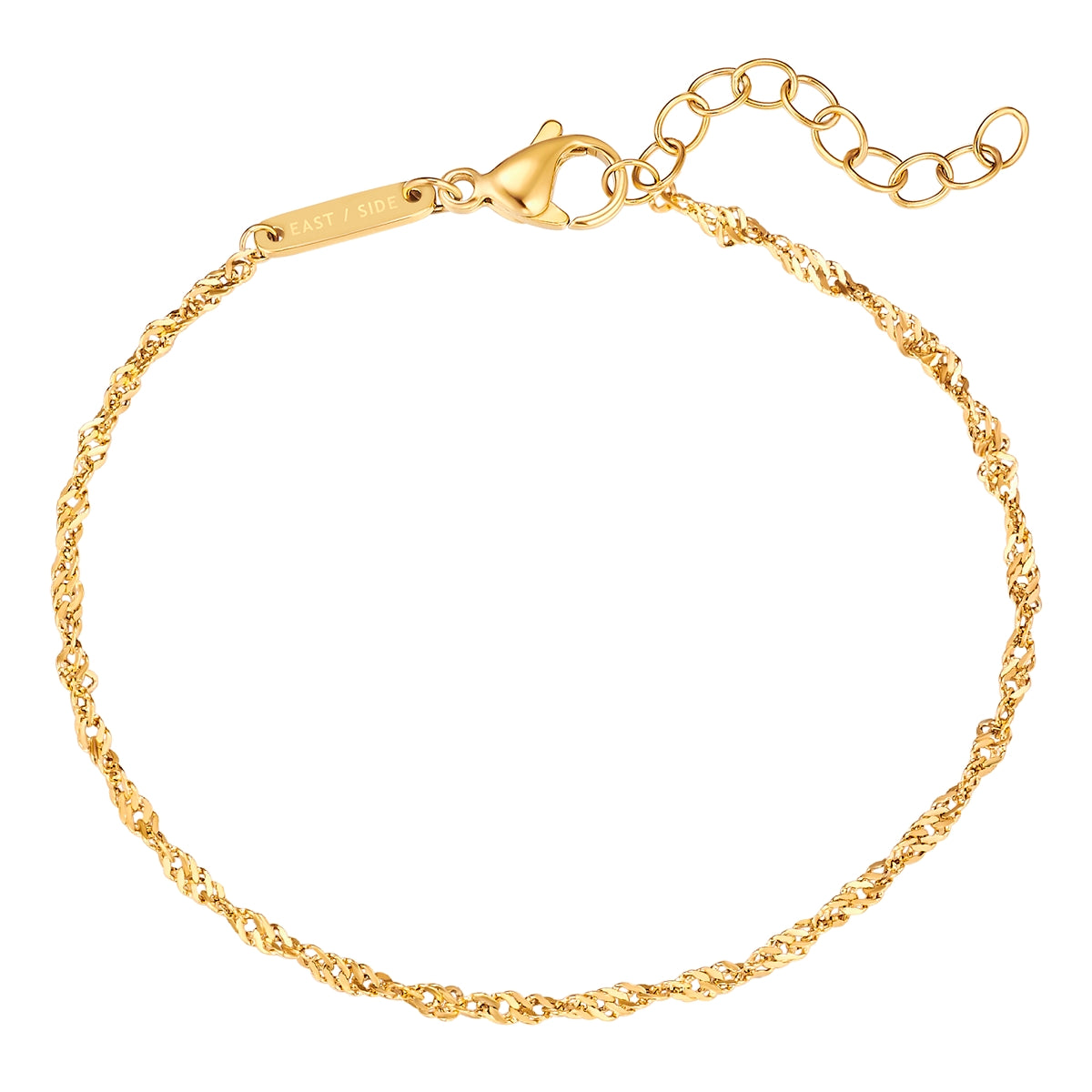 Armband Edelstahl gelbgold